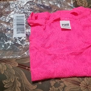 Victoria's Secret PINK lace tank size M